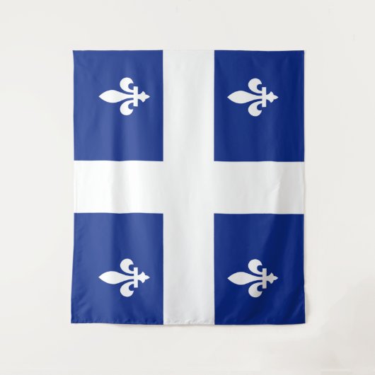 Tenture Drapeau du Québec (Devant)