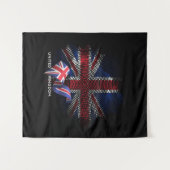 Tenture Drapeau du Royaume-Uni (Devant (Horizontal))