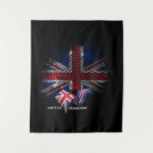 Tenture Drapeau du Royaume-Uni (Devant)