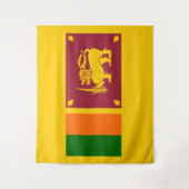 Tenture Drapeau du Sri Lanka (Devant)