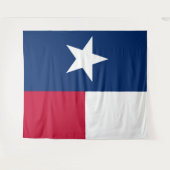 Tenture Drapeau du Texas (Devant (Horizontal))