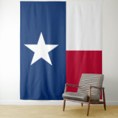 Tenture Drapeau du Texas (En situation)