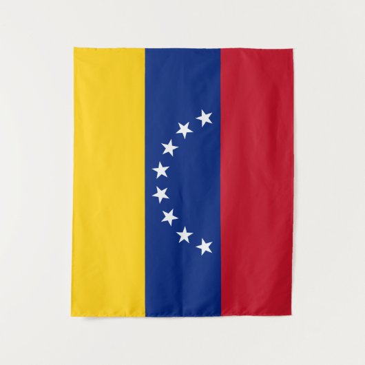 Tenture Drapeau du Venezuela (Devant)