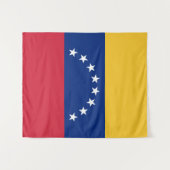 Tenture Drapeau du Venezuela (Devant (Horizontal))
