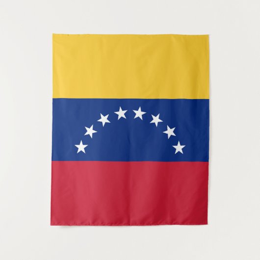 Tenture Drapeau du Venezuela (Devant)