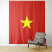 Tenture Drapeau du Vietnam (En situation)