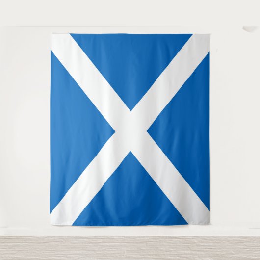 Tenture Drapeau écossais Saltire (Devant)