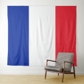TENTURE DRAPEAU FRANÇAIS (En situation (horizontale))