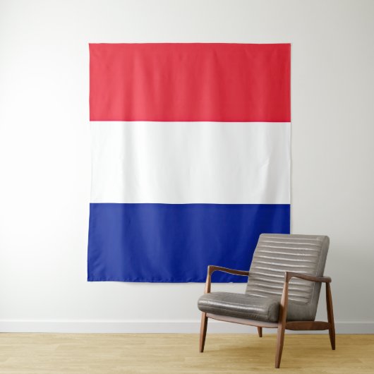 Tenture Drapeau France Tricolore (En situation)