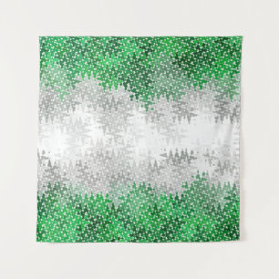 Tenture Drapeau Grayromantic Fierté Trippy Abstrait