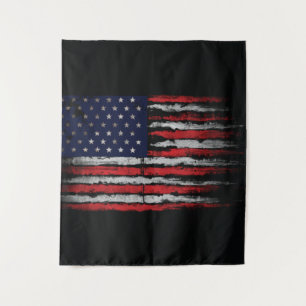 Tenture Drapeau Grunge U.S.A