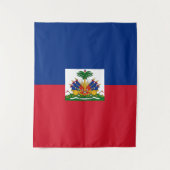 Tenture Drapeau Haïti (Devant)