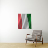 Tenture Drapeau hongrois (En situation)