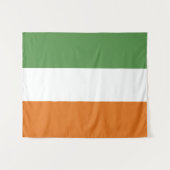Tenture Drapeau irlandais (Devant (Horizontal))