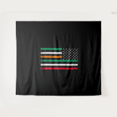 Tenture Drapeau irlandais italien irlandais Italie ST PATR (Devant (Horizontal))