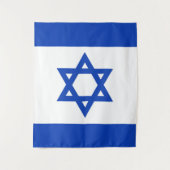 Tenture Drapeau Israël (Devant)