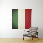 Tenture Drapeau italien (En situation)