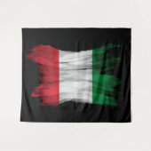Tenture Drapeau italien bracelet, drapeau national (Devant (Horizontal))