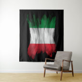 Tenture Drapeau italien bracelet, drapeau national (En situation)