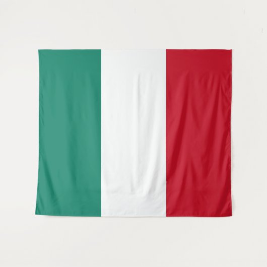 Tenture Drapeau italien Italia Il Tricolore (Devant (Horizontal))