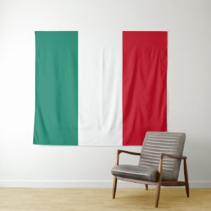 Tenture Drapeau italien Italia Il Tricolore