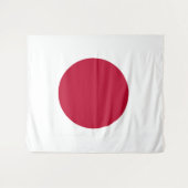 Tenture Drapeau Japon (Devant (Horizontal))