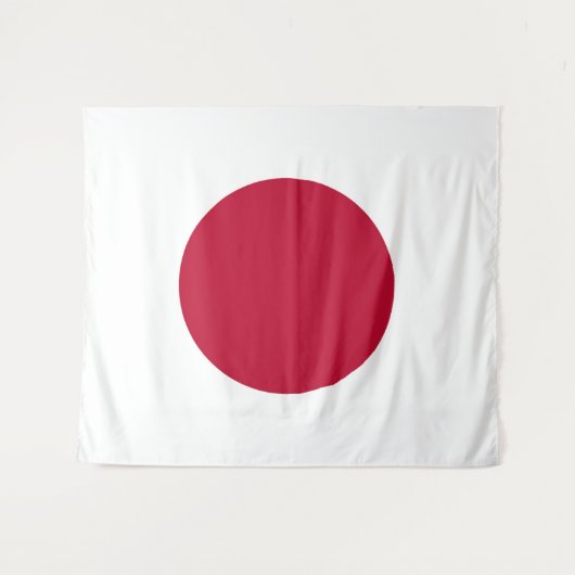 Tenture Drapeau Japon (Devant (Horizontal))