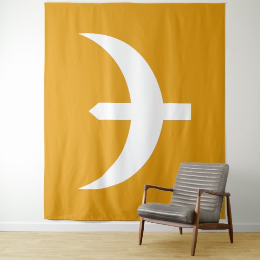 Tenture Drapeau Kayi Boyu Osman (En situation)