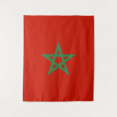 Tenture drapeau marocain (Devant)