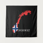 Tenture Drapeau Norvège - Norvège (Devant)