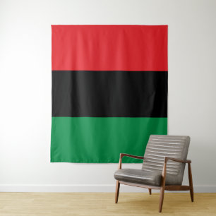 Tenture Drapeau panafricain UNIA