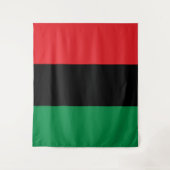 Tenture Drapeau panafricain UNIA (Devant)