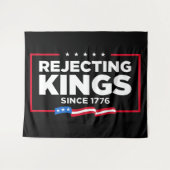 Tenture Drapeau Patriotique USA depuis 1776 (Devant (Horizontal))