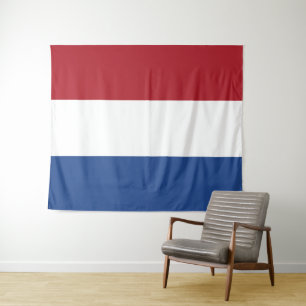 Tenture Drapeau Pays-Bas tricolore
