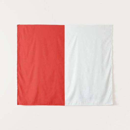 Tenture Drapeau polonais (Devant (Horizontal))
