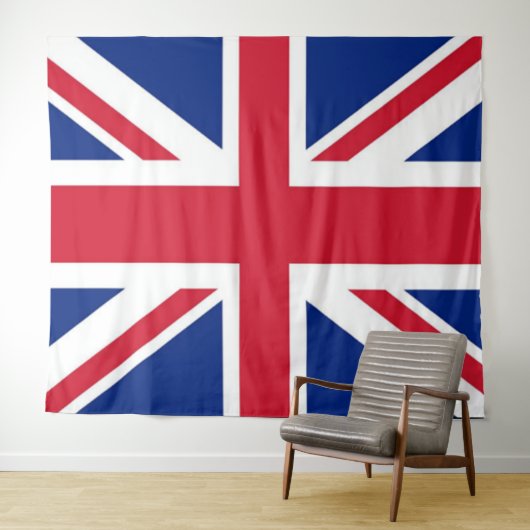 TENTURE DRAPEAU ROYAUME-UNI (En situation (horizontale))