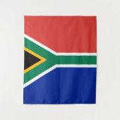 Tenture drapeau sud-africain (Devant)