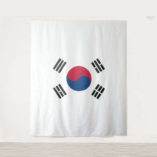 Tenture Drapeau sud-coréen (Devant)