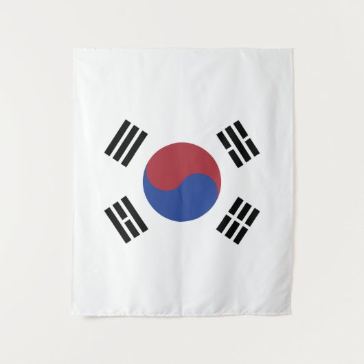 Tenture drapeau sud-coréen (Devant)