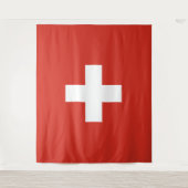 Tenture Drapeau suisse (Devant)