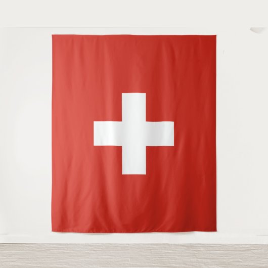 Tenture Drapeau suisse (Devant)