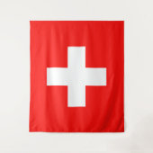 Tenture Drapeau Suisse (Devant)