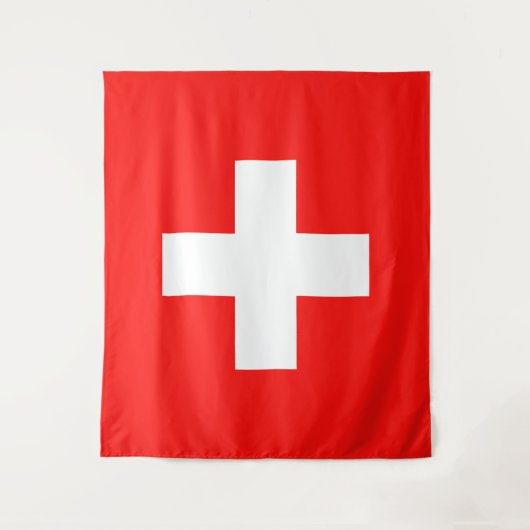 Tenture Drapeau Suisse (Devant)