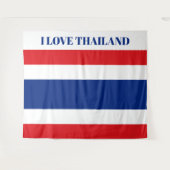 Tenture Drapeau thaïlandais (Devant (Horizontal))