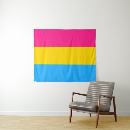 Tenture Drapeau transexuel 50 x 60 (En situation (horizontale))