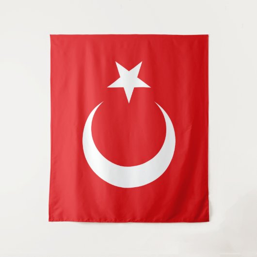 Tenture Drapeau Turquie (Devant)