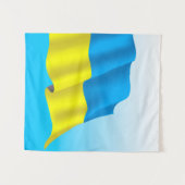 Tenture Drapeau Ukraine (Devant (Horizontal))