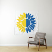 Tenture Drapeau ukrainien (En situation (horizontale))