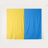 Tenture Drapeau ukrainien (Devant (Horizontal))