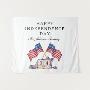 Tenture Drapeau USA patriotique 4 juillet